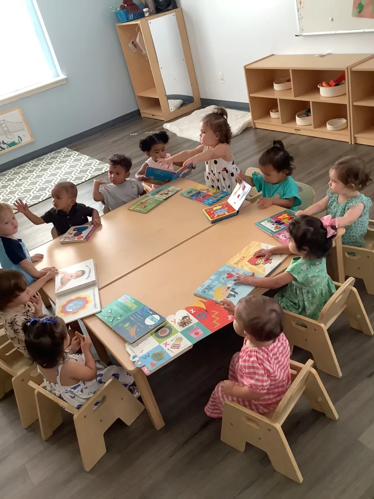 toddlers reading