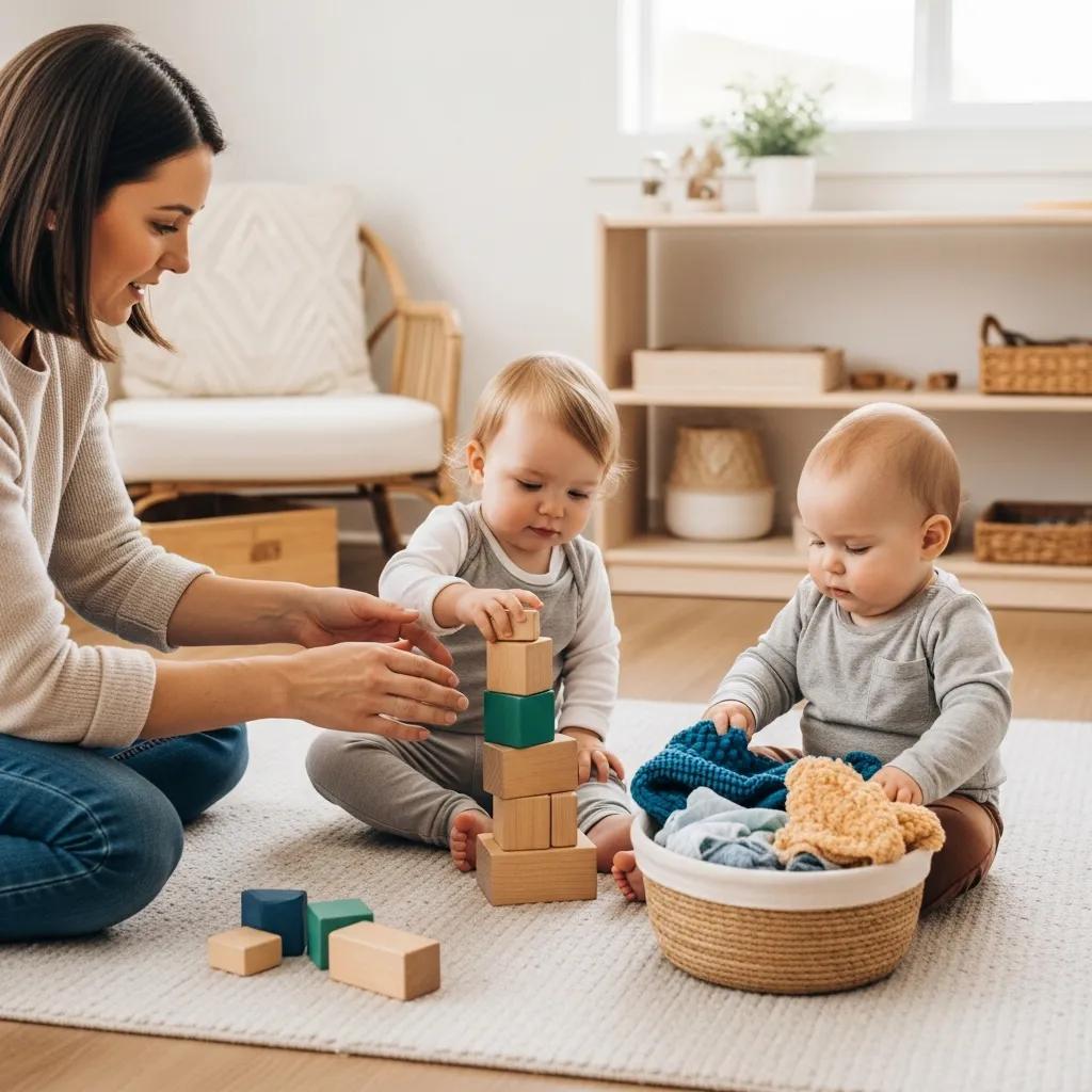 infant and-toddler-engaging-in-montessori-activities-with-caregiver-support